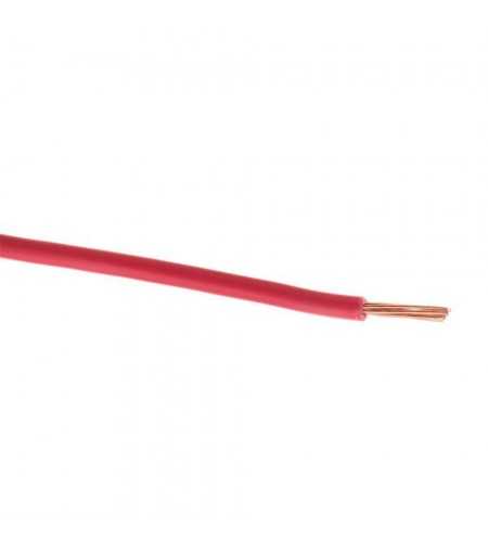 Cable isolé souple 10mm² rouge*