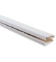 Moulure 75x20 blanc 2.10ml