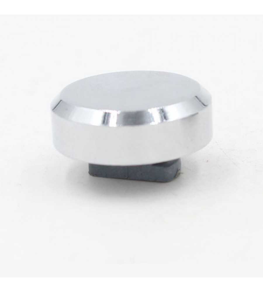 Support glace laiton chromé 25mm