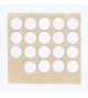 Cache vis plastique blanc (palette de 20pcs)*