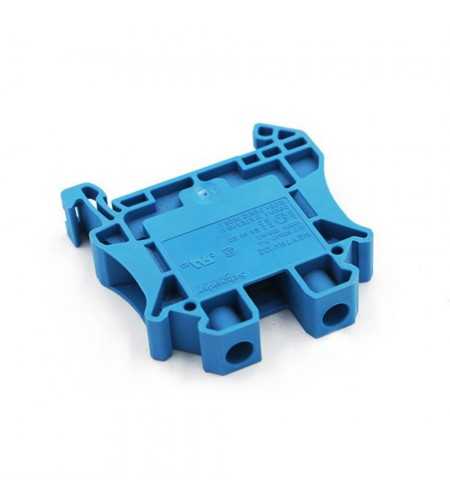 Bloc de jonction vissé bleu 10mm2