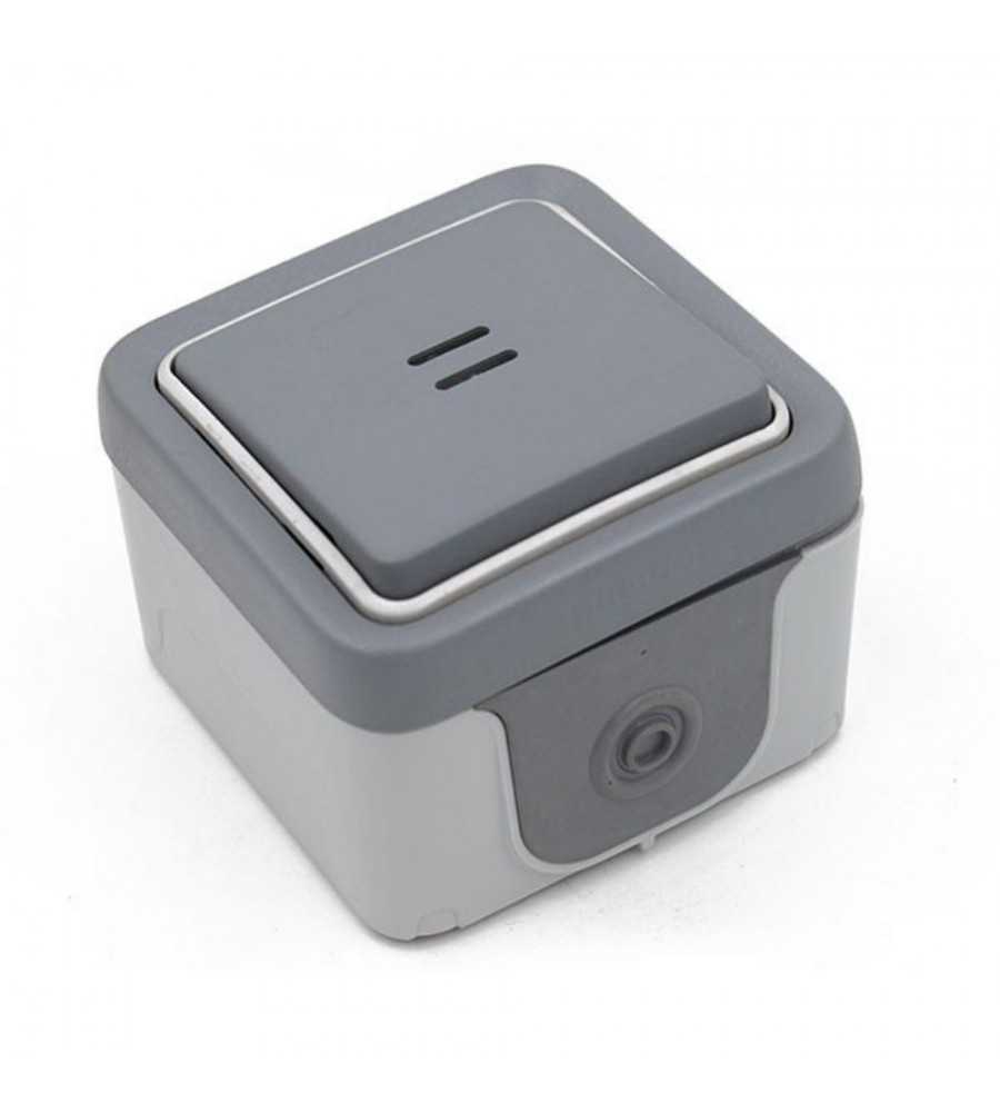 Bouton Poussoir étanche plexo à voyant lumineux