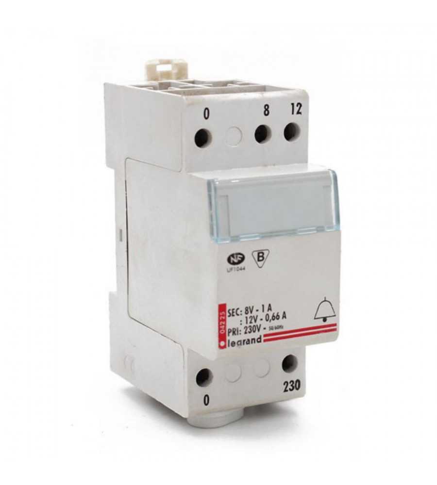 Transfo sonnerie 12-8v 12va