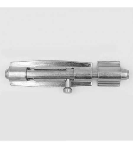 Verrou de box sans cadenas 100 mm Bichro