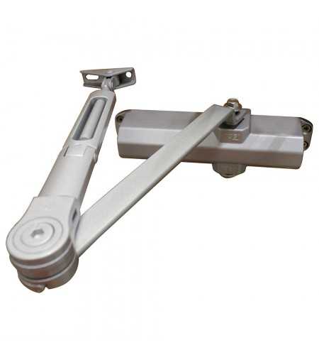 Ferme-porte IS20 F2-3 B-COMP avec arret silver