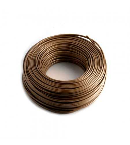Cable isolé souple 1.5mm² marron (100ml)*