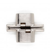 Vici charnière nickelé 14x50mm