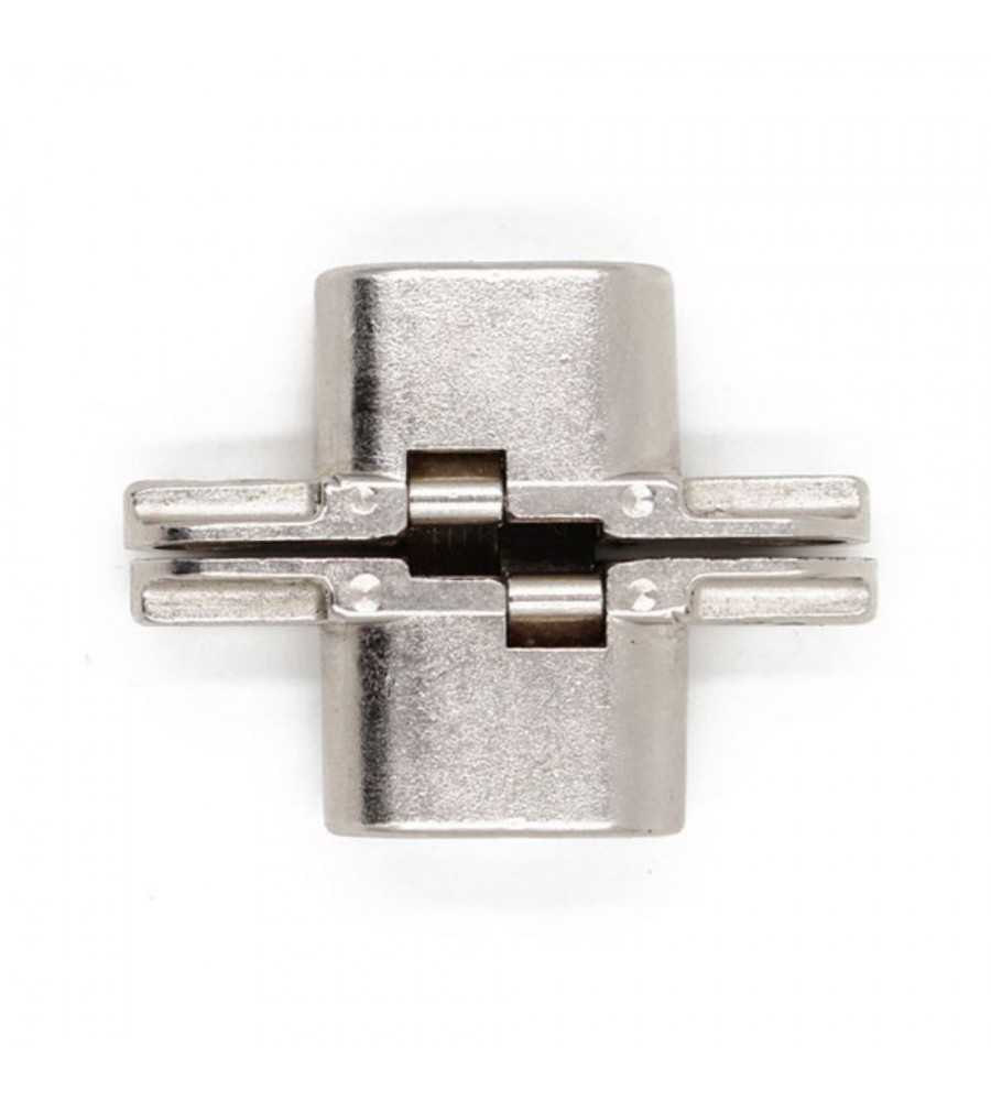 Vici charnière nickelé 14x50mm