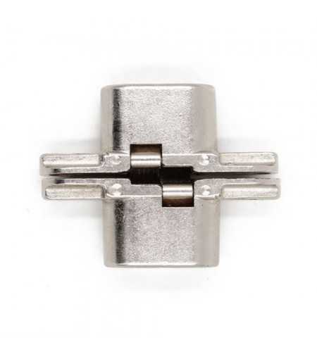 Vici charnière nickelé 14x50mm