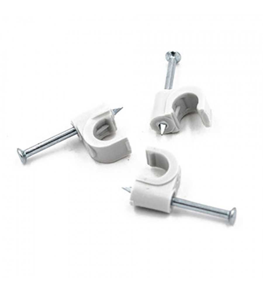Attache Fixfor inovac 8mm gris (boîte de 100)