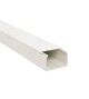 Moulure 20X12.5 blanc avec cloison 2.10ml