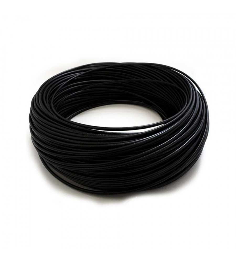 Cable isolé souple 2.5mm² noir (100ml)