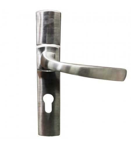 Ensemble de porteplaque muze cylindre platine