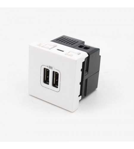 Prise 2xUSB Mosaic
