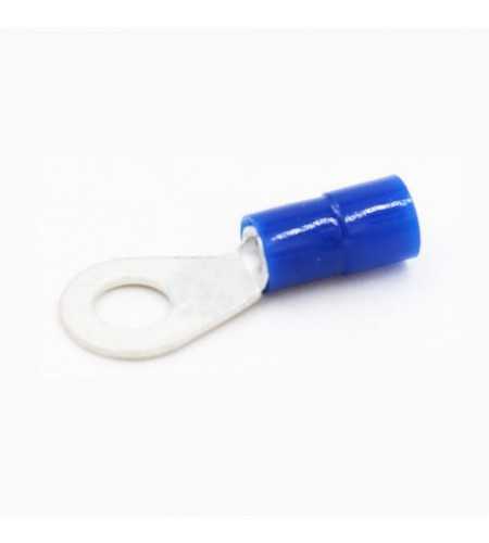 Cosse à oeil 1.0-2.5mm² borne 5mm bleu (bte100pcs)*