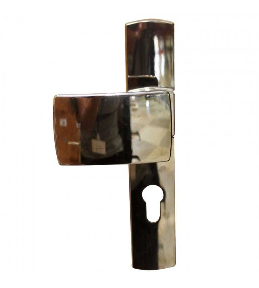 Ens porte palière muze cyl diamant noir