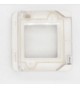 Adaptateur mosaic PLEXO-BLANC