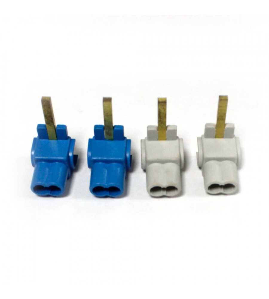 Lot de connecteurs 25mm² (2BL+2GR)