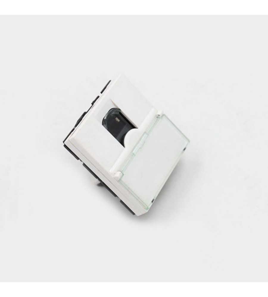 Prise RJ45 Mosaic catégorie 6 - 2 modules
