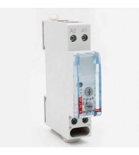 Relais temporisé retardé à la fermeture 8A - 250V