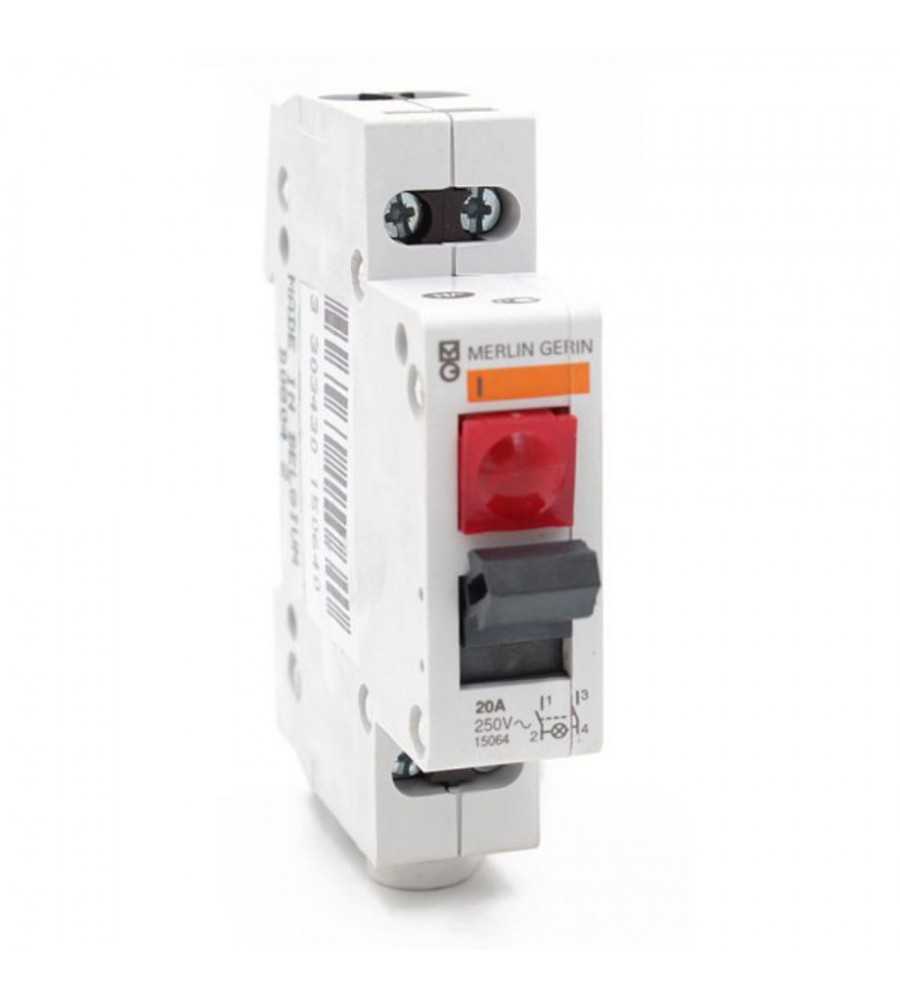Interrupteur I à Voyant 2P-250V-20A*
