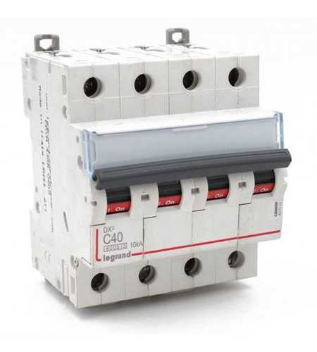 Disjoncteur magnétothermique DX3 6000 40A