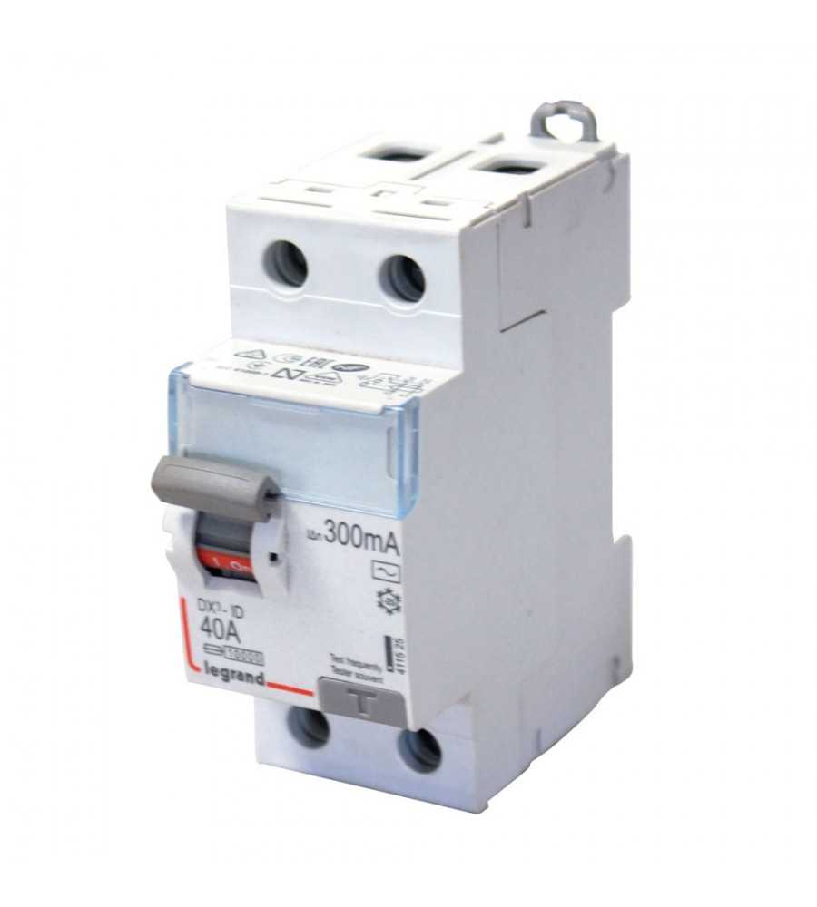 Interrupteur différentiel DX3 40A