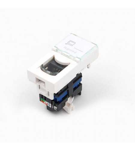 Programateur mosaic RJ45 cat. 6FTP-1modules BL*