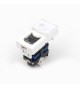 Programateur mosaic RJ45 cat. 6FTP-1modules BL*