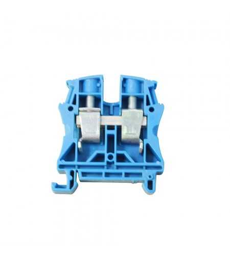 Bloc vissé-vissé 16mm² bleu*