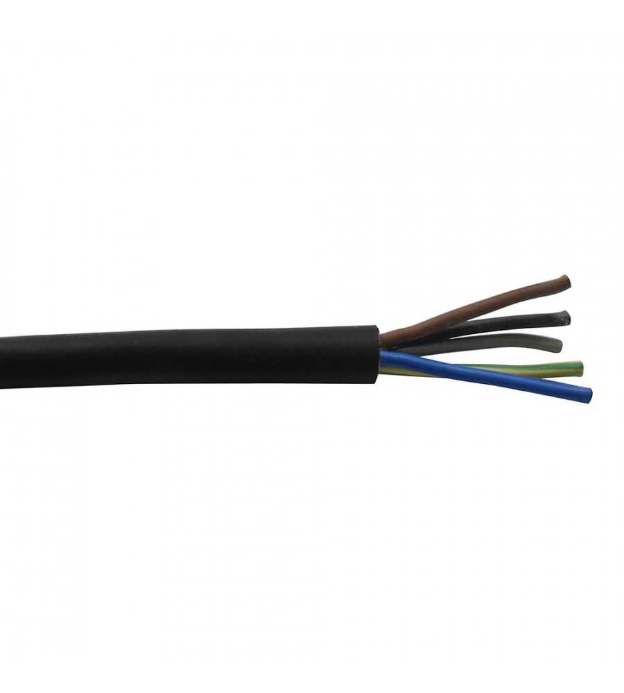 Câble isolé souple HO7 RN-F 5G 6mm2
