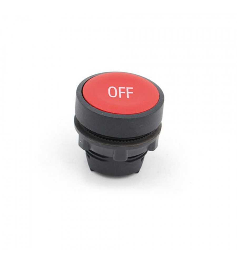 Tete pour bout. plast. OFF (rouge)