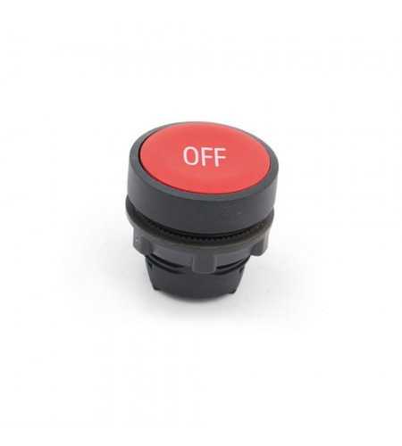 Tete pour bout. plast. OFF (rouge)