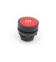 Tete pour bout. plast. OFF (rouge)