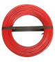 Cable isolé souple 2.5mm² rouge (100ml)