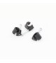 Attaches pontets n°4-7 NOIR (boîte de 100pces)