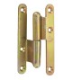 Paumelle Universelle droite 505-110x55x3 bichromaté