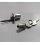 Serrure de meuble Cylindre+noyau symo 17mm