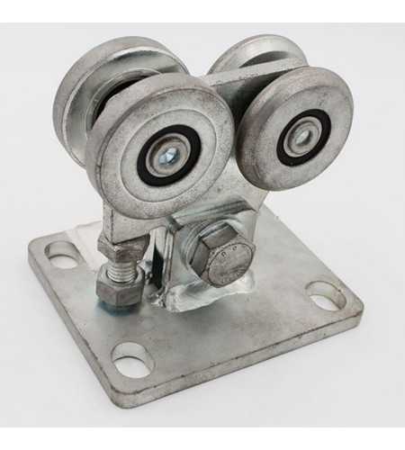Roulette 300kg rail auto portant