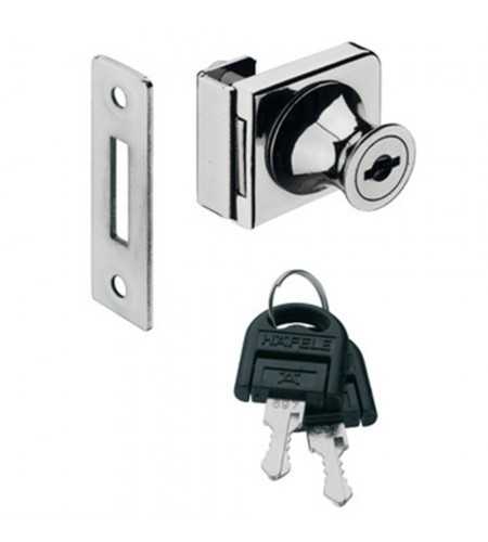Serrure pour porte verre