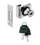 Serrure pour porte verre