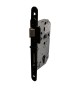 Serrure à larder D455 avec cylindre axe 40mm BR noir