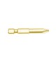 Embout de vissage ph2 50mm doré