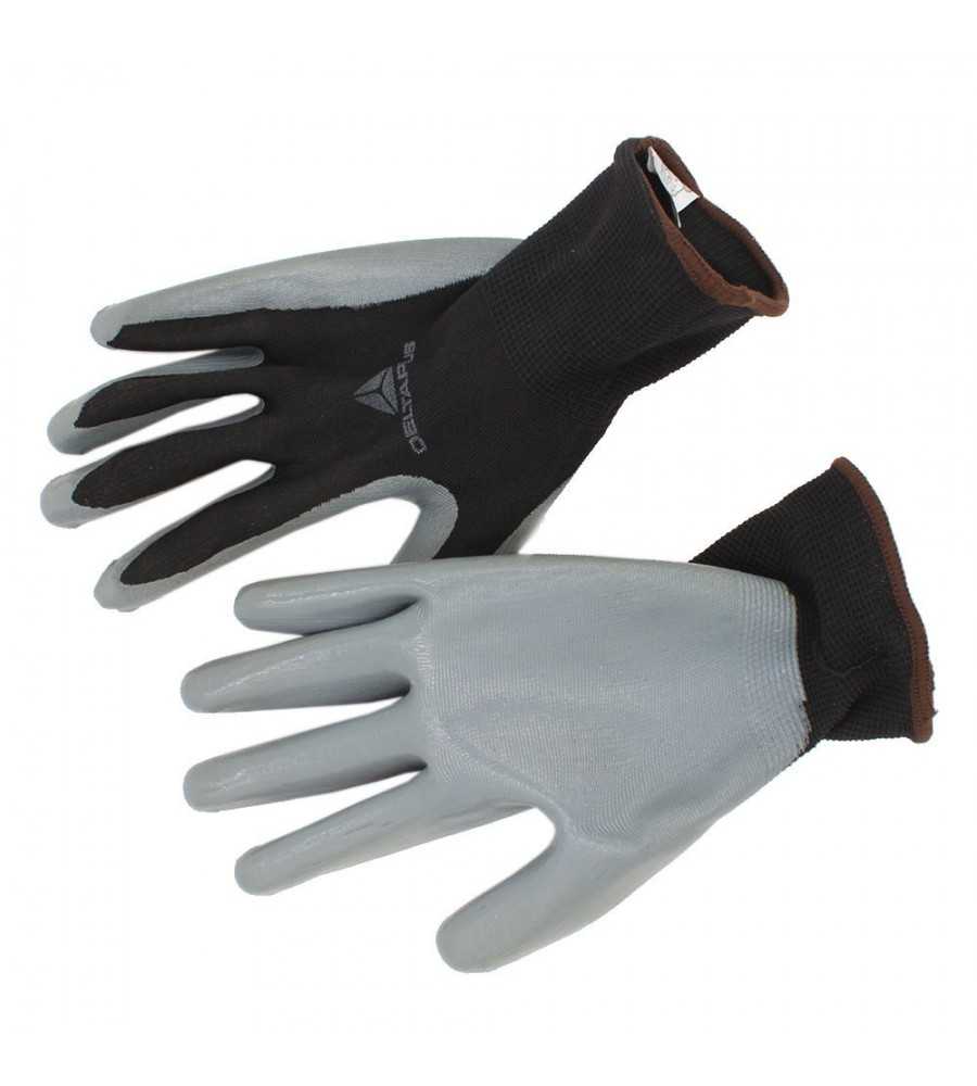 Gants polyamide 3-4gris taille8