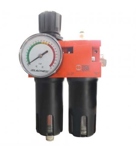 Filtre duo régulateur-lubrif 105m3-h*