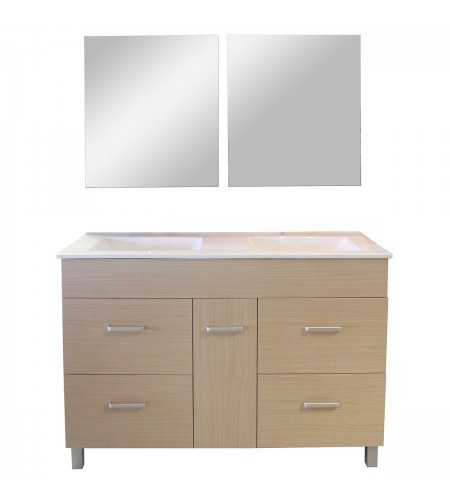 Meuble salle de bain Harmonie 120 double vasque*