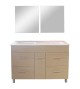 Meuble salle de bain Harmonie 120 double vasque*