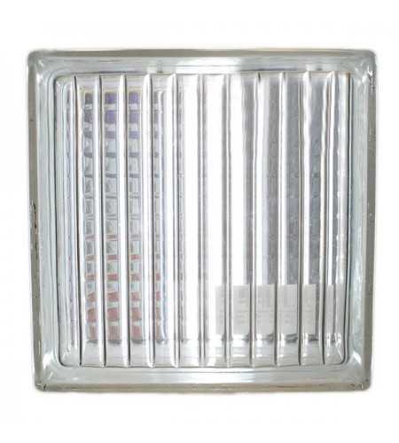 Brique de verre190x190x80mm parallel pattern