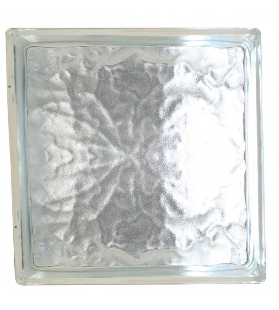 Brique de verre 190x190x80mm ice shadow
