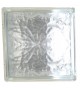 Brique de verre 190x190x80mm ice shadow